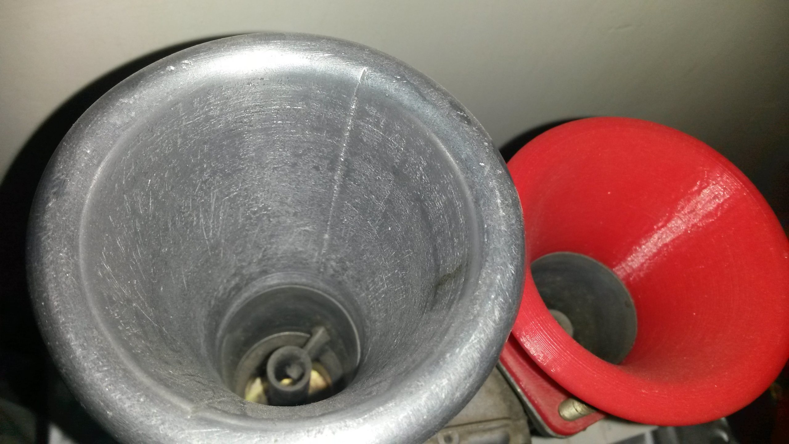 thumbnail image 2 of 2PCS 90mm / 3.5 Inch Weber 40 DCOE Slide-In Velocity Stacks - Alloy Air Horns By Carbparts.eu 2 of 3